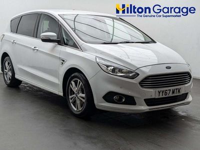 Used Ford S-MAX Titanium 150 HP (110 kW) 2017 White MPV