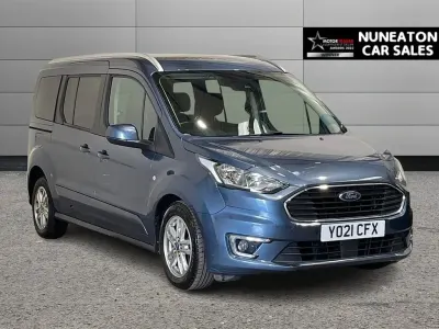 Used Ford Grand Tourneo Connect Titanium 120 HP (88 kW) 2021 Blue MPV