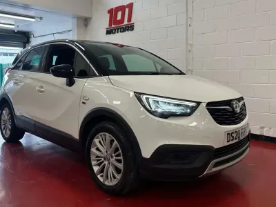 Gebraucht Vauxhall Crossland X 110 PS (80 kW) 2020 Weiß SUV