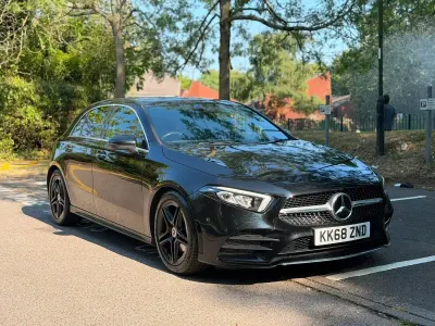 Used Mercedes A180 AMG Line Premium 2019 Black Hatchback
