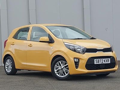 Used Kia Picanto 2023 Yellow Hatchback
