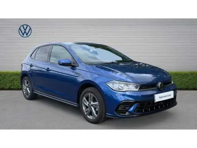 Used VW Polo R-line 115 HP (84 kW) 2025 Blue Hatchback