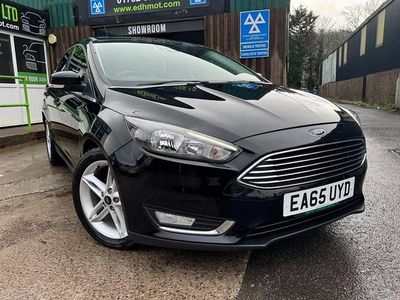 Used Ford Focus Titanium 125 HP (91 kW) 2015 Black Hatchback