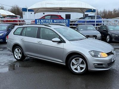 Silver Used 2017 VW Golf VII Edition Estate | £9,699 (Fair price)