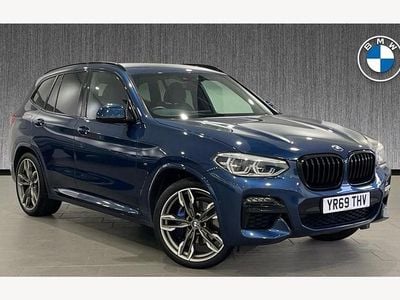 Used BMW X3 M Sport 349 HP (256 kW) 2019 Blue SUV