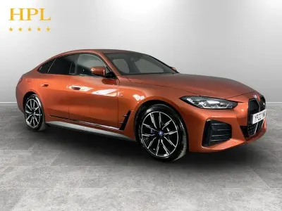 Used BMW i4 M Sport 250 kW (340 HP) 2022 Orange Sedan