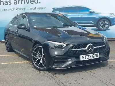 Used Mercedes C300 AMG Line Premium Plus 265 HP (194 kW) 2023 Black Sedan