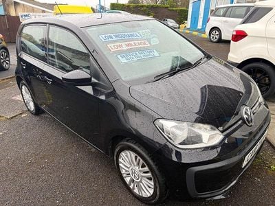 Begagnad VW up! move up! 60 HK (44 kW) 2018 Svart Halvkombi