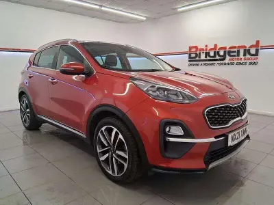 Used Kia Sportage 134 HP (98 kW) 2021 Red SUV