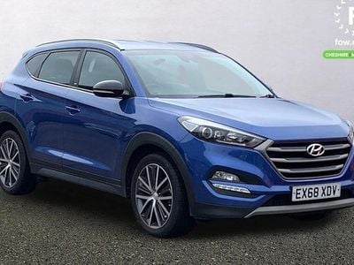 Used Hyundai Tucson GO! 141 HP (103 kW) 2018 Blue SUV