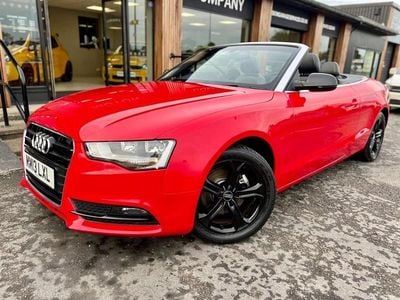Used Audi A5 Cabriolet Comfort 2013 Red Cabriolet