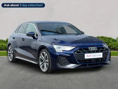 Used Audi A3 Sportback S-Line 150 HP (110 kW) 2026 Blue Hatchback