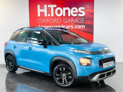 Used Citroën C3 Aircross Feel 82 HP (60 kW) 2018 Blue SUV