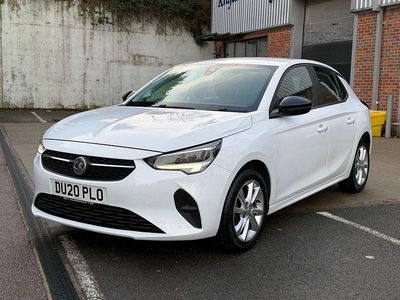 Used Vauxhall Corsa 75 HP (55 kW) 2020 White Hatchback