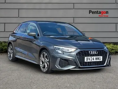 Used Audi A3 S-Line 108 HP (79 kW) 2024 Grey Hatchback