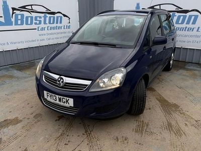 Used Vauxhall Zafira 115 HP (84 kW) 2013 Blue MPV