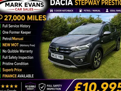 Used Dacia Sandero Prestige 91 HP (66 kW) 2022