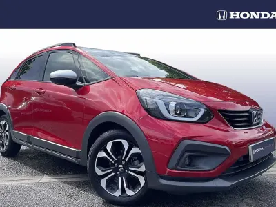 Used Honda Jazz Hybrid 109 HP (80 kW) 2021 Red Hatchback