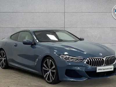 Used BMW 840 Coupé Comfort Edition 316 HP (232 kW) 2018 Blue Coupe