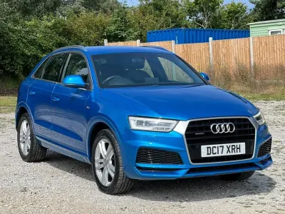 Usado Audi Q3 S-Line 184 HP (135 kW) 2017 Azul SUV
