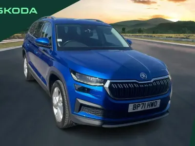Used Skoda Kodiaq SE L 150 HP (110 kW) 2022 Blue SUV
