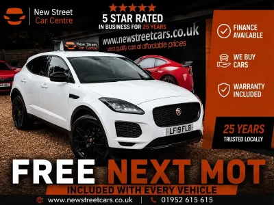 Used Jaguar E-Pace S 150 HP (110 kW) 2019 White SUV