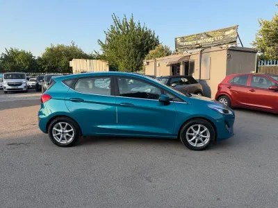 Used Ford Fiesta Zetec 2017 Blue Hatchback