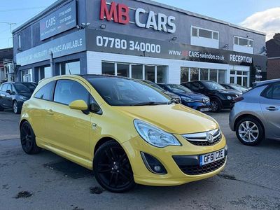 Used Vauxhall Corsa Edition 85 HP (62 kW) 2011 Yellow Hatchback