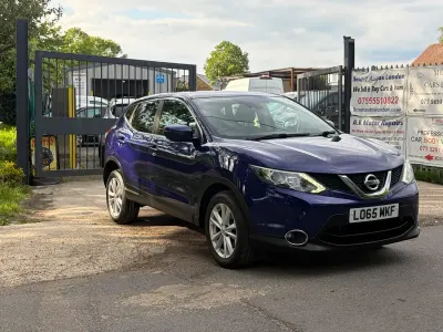 Used Nissan Qashqai Acenta Premium 115 HP (84 kW) 2015 Blue SUV