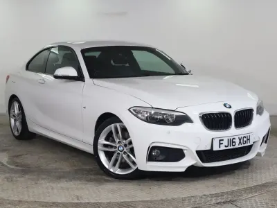 Used BMW 220 M Sport 190 HP (139 kW) 2016 White Coupe