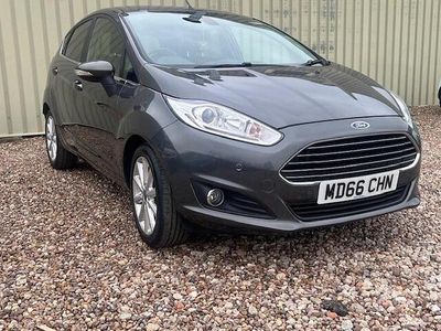 Used Ford Fiesta Titanium 2017 Grey Hatchback