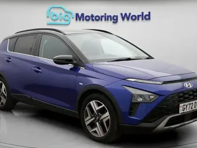 Begagnad Hyundai Bayon Ultimate 101 HK (74 kW) 2023 Blå SUV