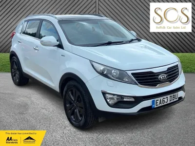 Used Kia Sportage 2013 White SUV