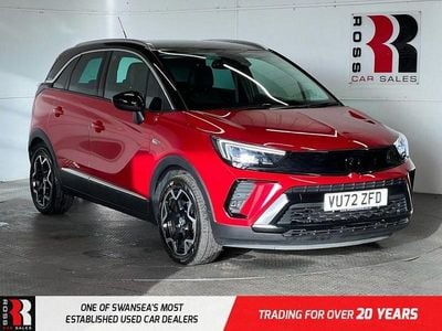 Used Vauxhall Crossland Ultimate 110 HP (80 kW) 2022 Red SUV