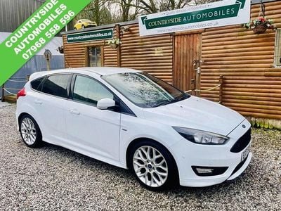 White Used 2017 Ford Focus ST-Line Hatchback | £7,195 (Good price)