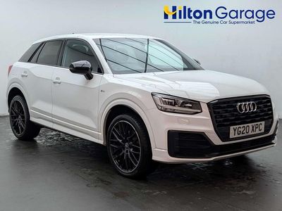 Used Audi Q2 Black Edition 116 HP (85 kW) 2020 White SUV