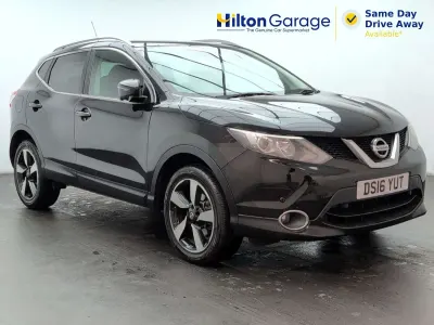 Used Nissan Qashqai N-Connecta 2016 Black SUV