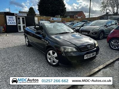 Used Vauxhall Astra Cabriolet 2005 Black Cabriolet