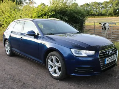Used Audi A4 Sport 150 HP (110 kW) 2016 Blue Estate