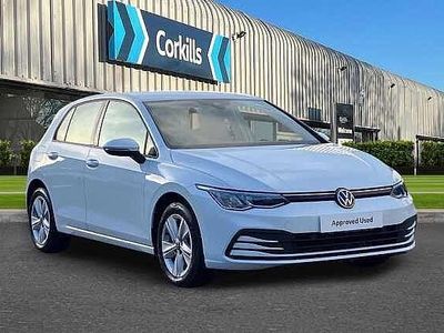 White Used 2022 VW Golf VIII Life Hatchback | £15,695 (Fair price)