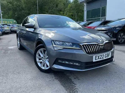 Used Skoda Superb SE Technology 110 HP (80 kW) 2022 Grey Hatchback