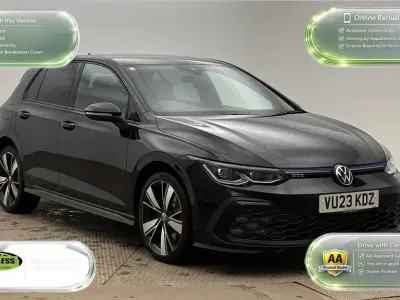 Used VW Golf VIII GTE 241 HP (177 kW) 2023 Black Hatchback
