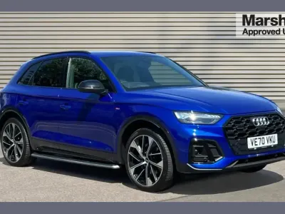 Used Audi Q5 Advanced 204 HP (150 kW) 2021 Blue SUV