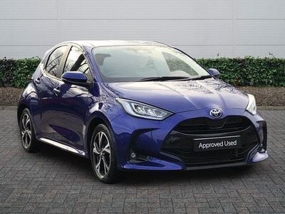 Blue Used 2024 Toyota Yaris Hybrid Design Hatchback | £19,995 (Fair price)
