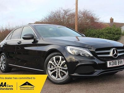 Black Used 2018 Mercedes C200 Premium Sedan | £13,790 (Good price)