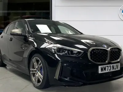 Used BMW M135 Shadowline 302 HP (222 kW) 2023 Black Hatchback