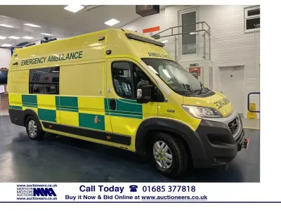 Used Fiat Ducato 180 HP (132 kW) 2017 Yellow Van
