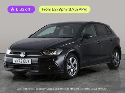 Black Used 2022 VW Polo R-line Hatchback | £16,894 (Fair price)
