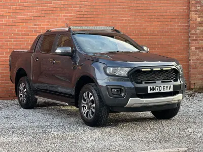 Begagnad Ford Ranger Wildtrack 2021 Grå Pickup