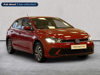 New VW Polo Life 95 HP (69 kW) 2025 Red Hatchback